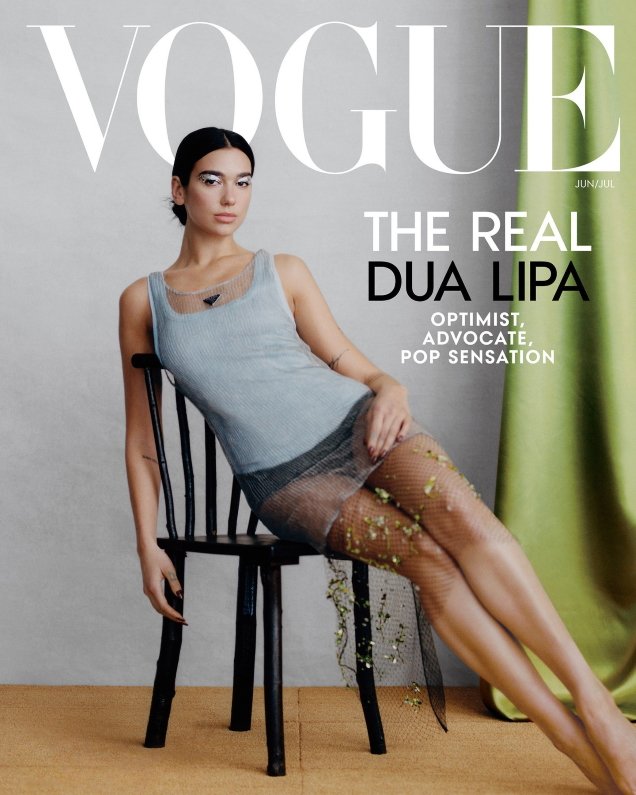 Dua Lipa Brings ‘Zero Energy’ to Vogue’s Bland June/July 2022 Cover