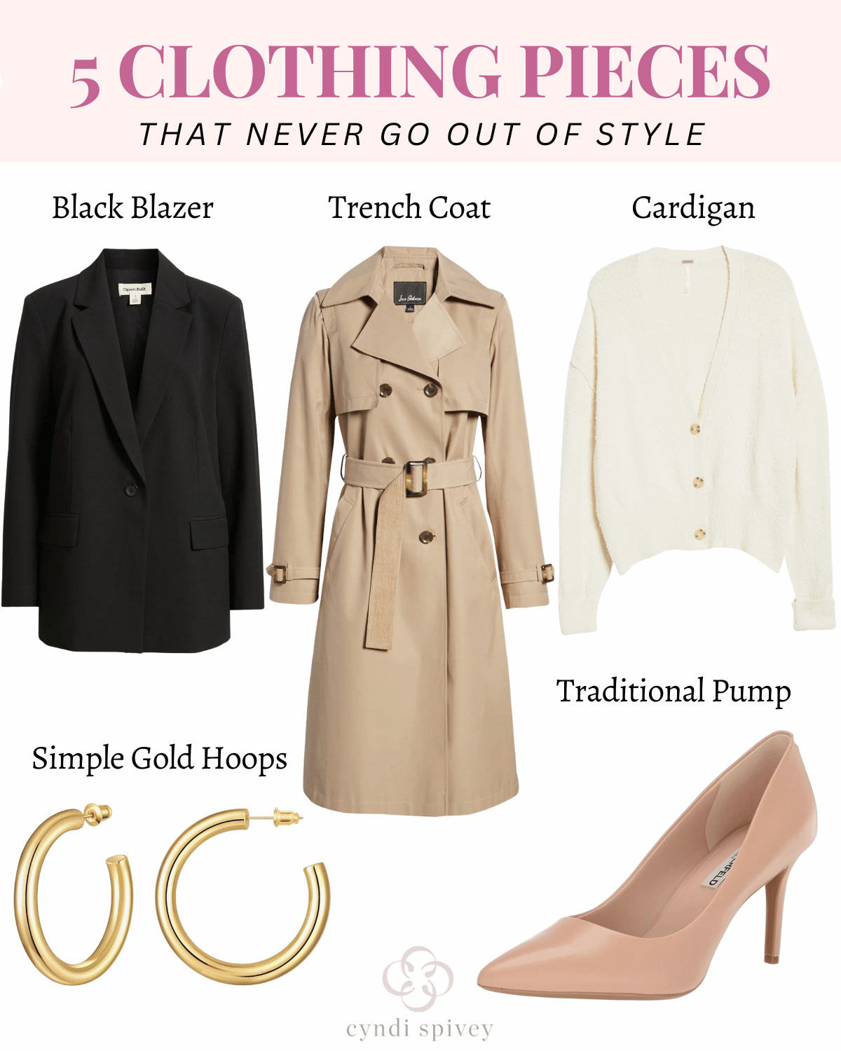 5 Clothing Pieces That Never Go Out of Style