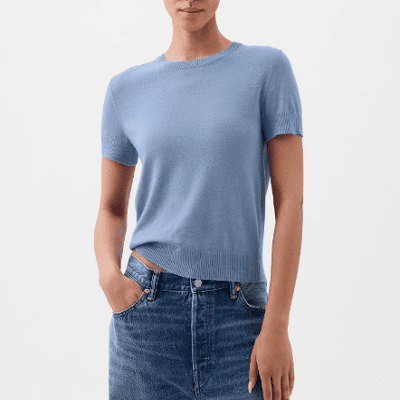 Frugal Friday’s Workwear Report: Lightweight CashSoft Cropped Sweater